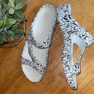 Dawgs dogs printed on comfortable rubber sandals